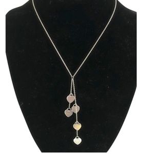 5 Heart Return to Tiffany Necklace